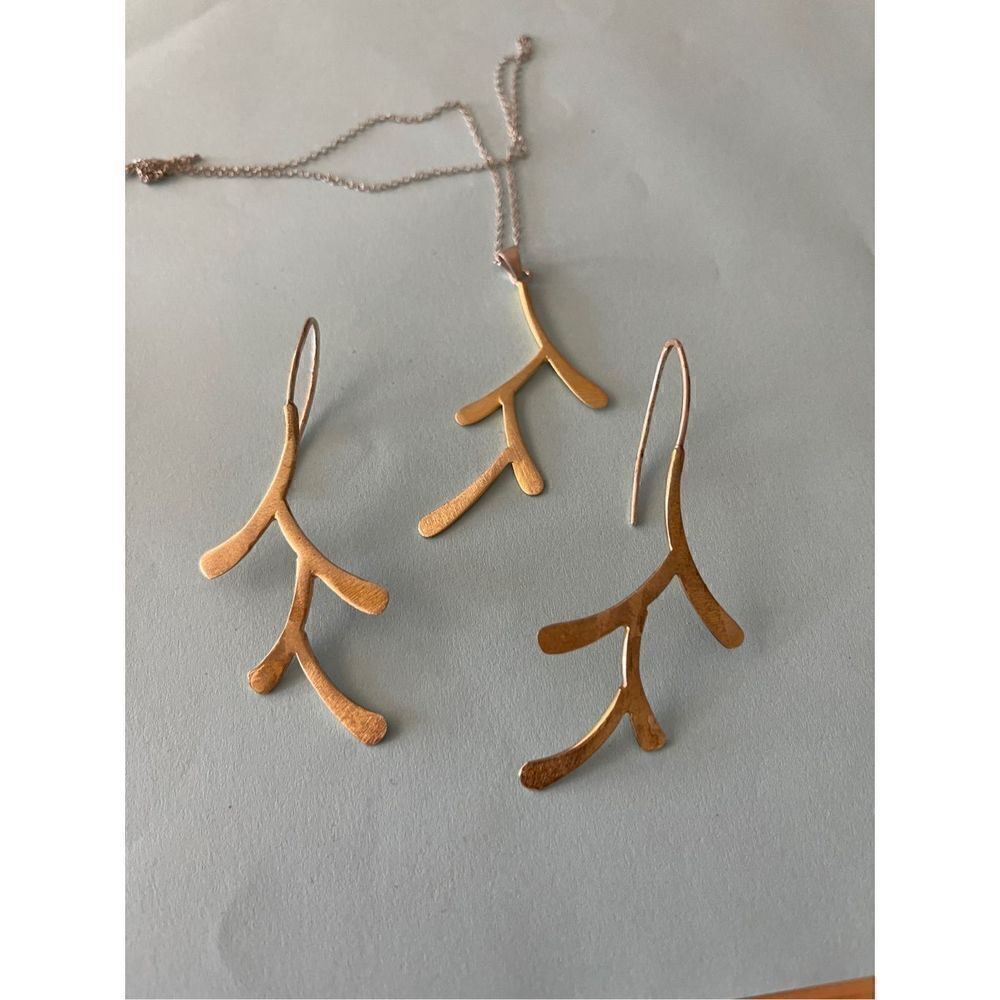 Sterling set earrings pendant